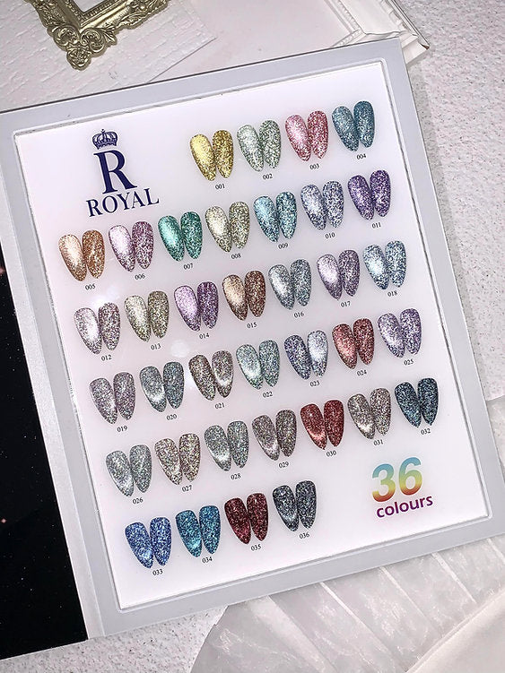 DIAMOND REFLECTIVE CAT EYE COLLECTION | 36 COLORS