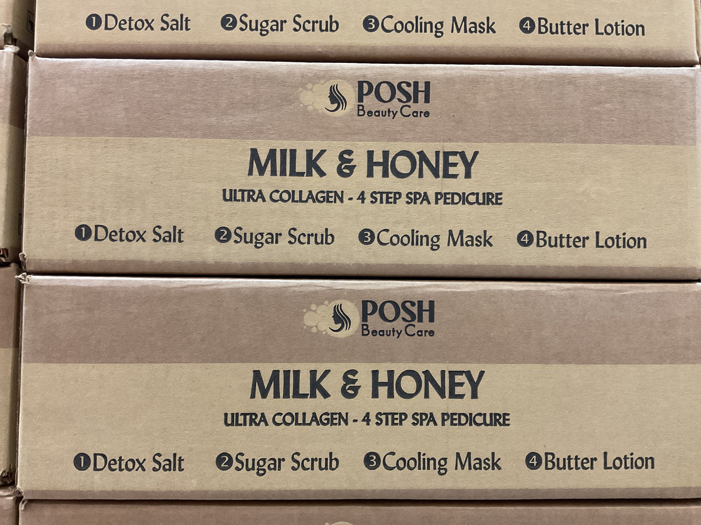 POSH ULTRA COLLAGEN 4IN1 PEDI CASE OF 50 PCS