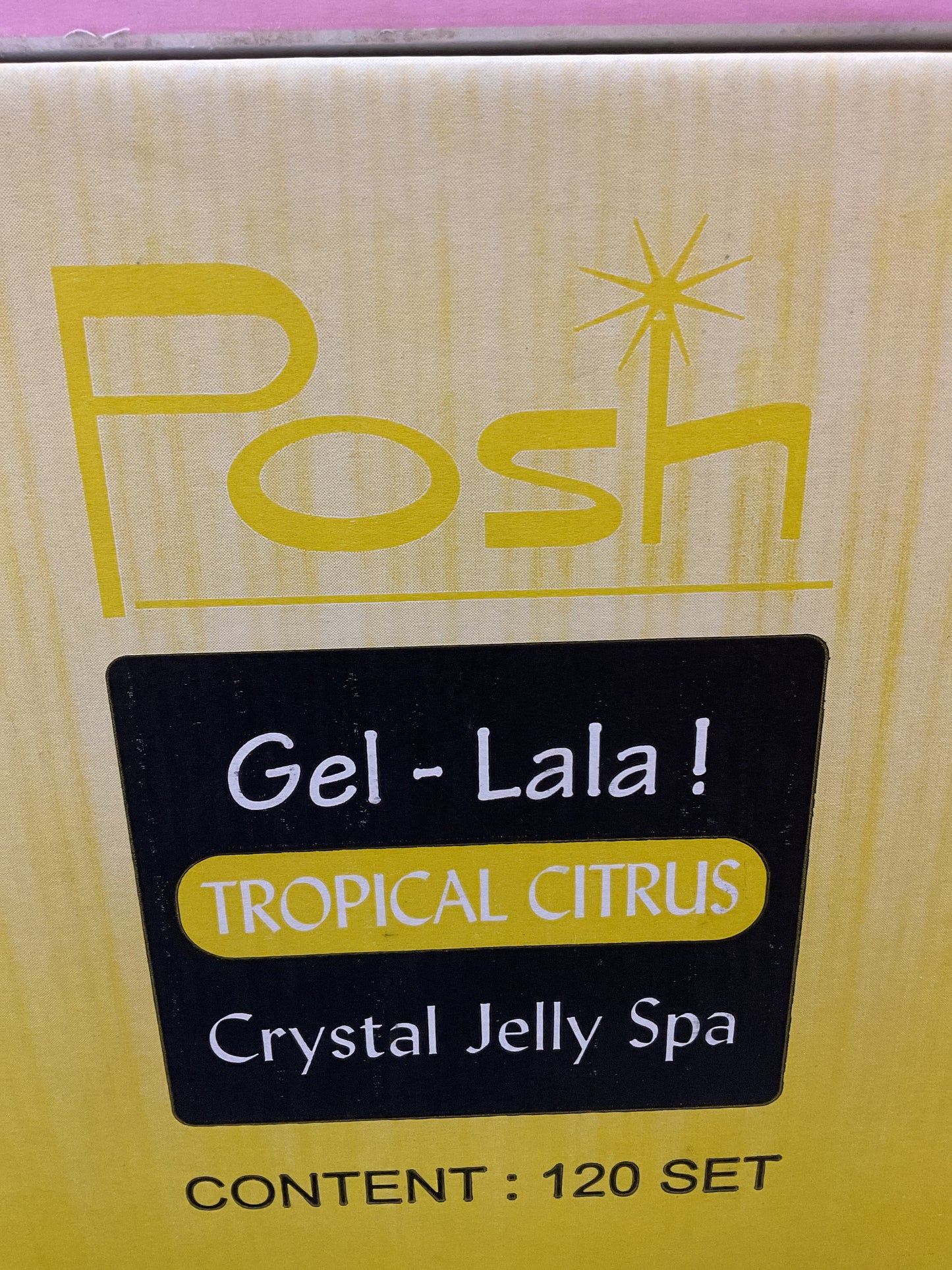 POSH JELLY GEL SPA CASE OF 120 SETS