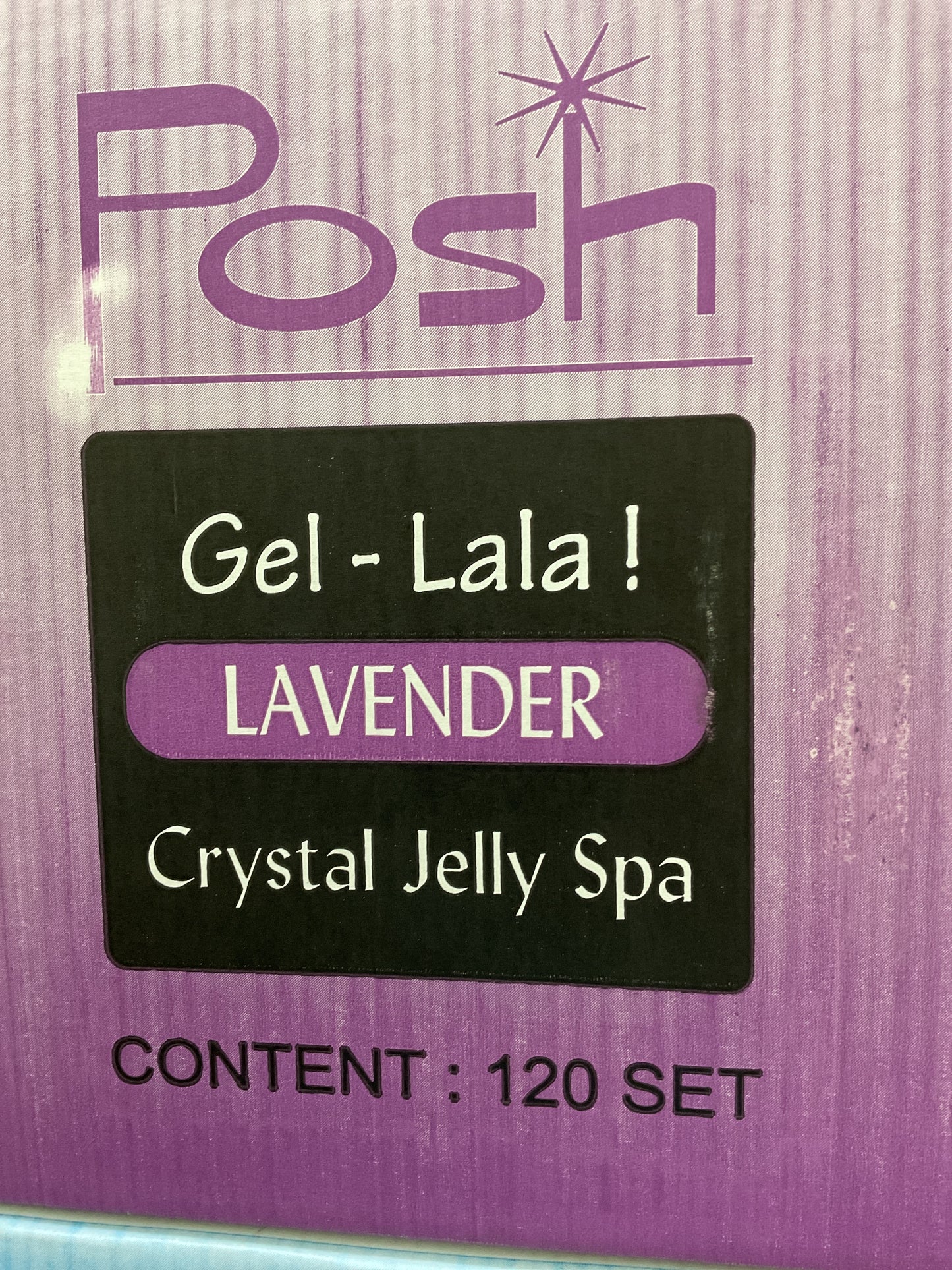 POSH JELLY GEL SPA CASE OF 120 SETS