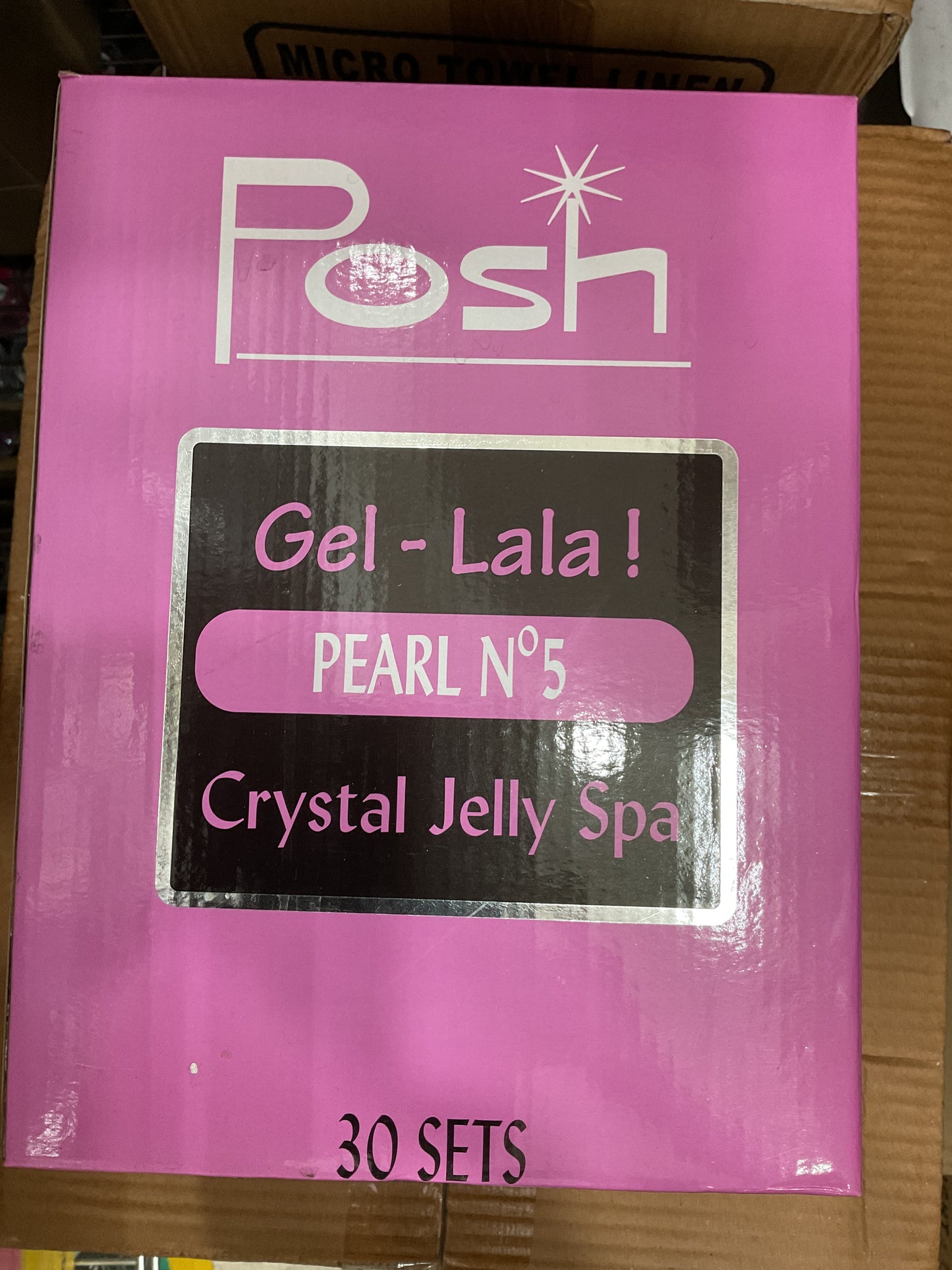 POSH JELLY GEL SPA BOX OF 30 SETS