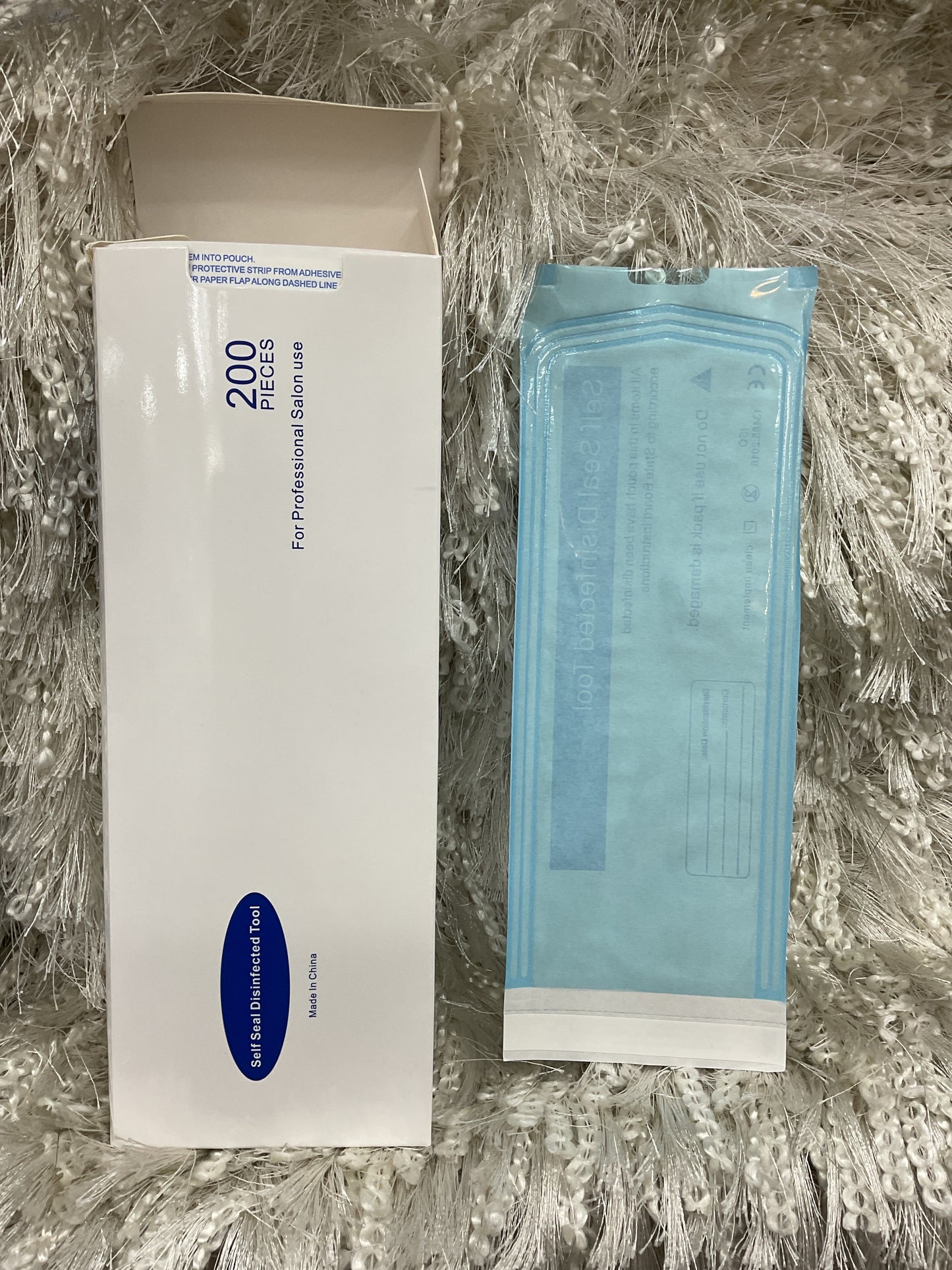 SELF SEAL DISINFECTED TOOL LONG 1 BOX (200 PCS)(BOC DUNG KIEM LON