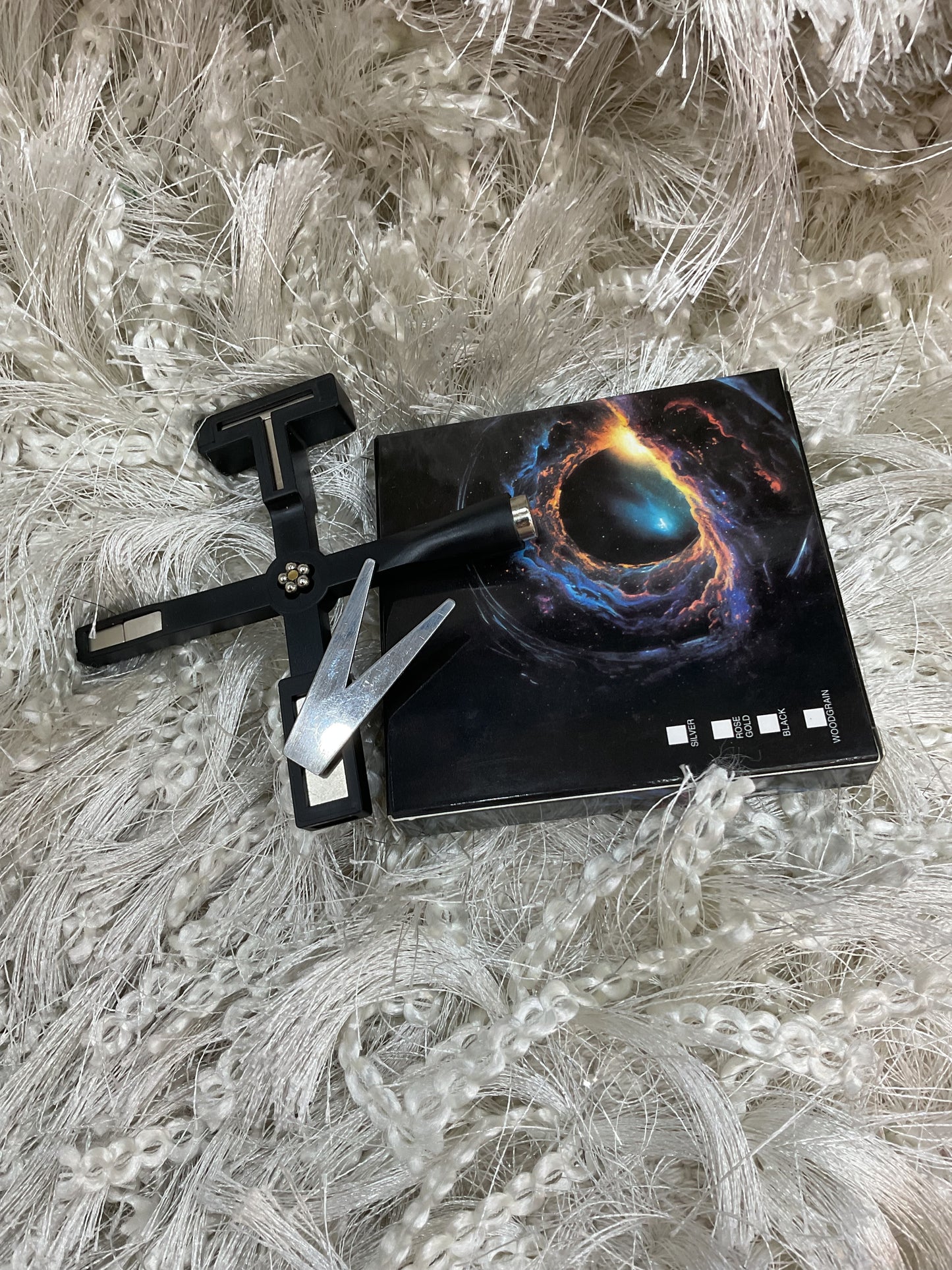 French tips cat eye & magnets set