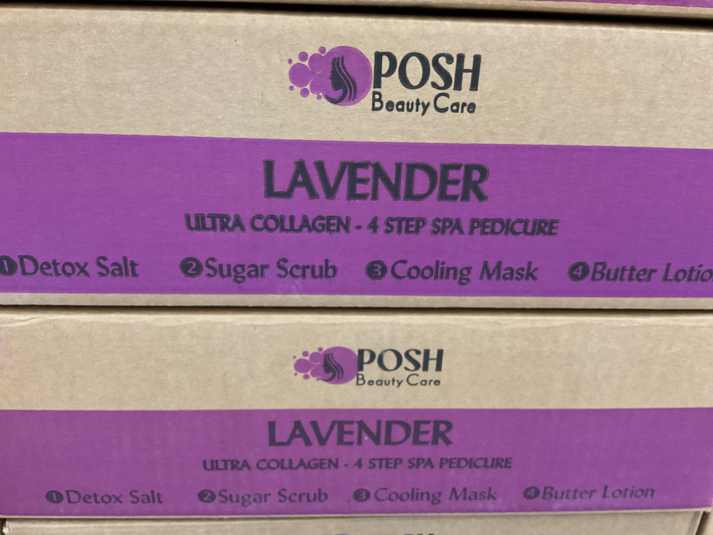 POSH ULTRA COLLAGEN 4IN1 PEDI CASE OF 50 PCS