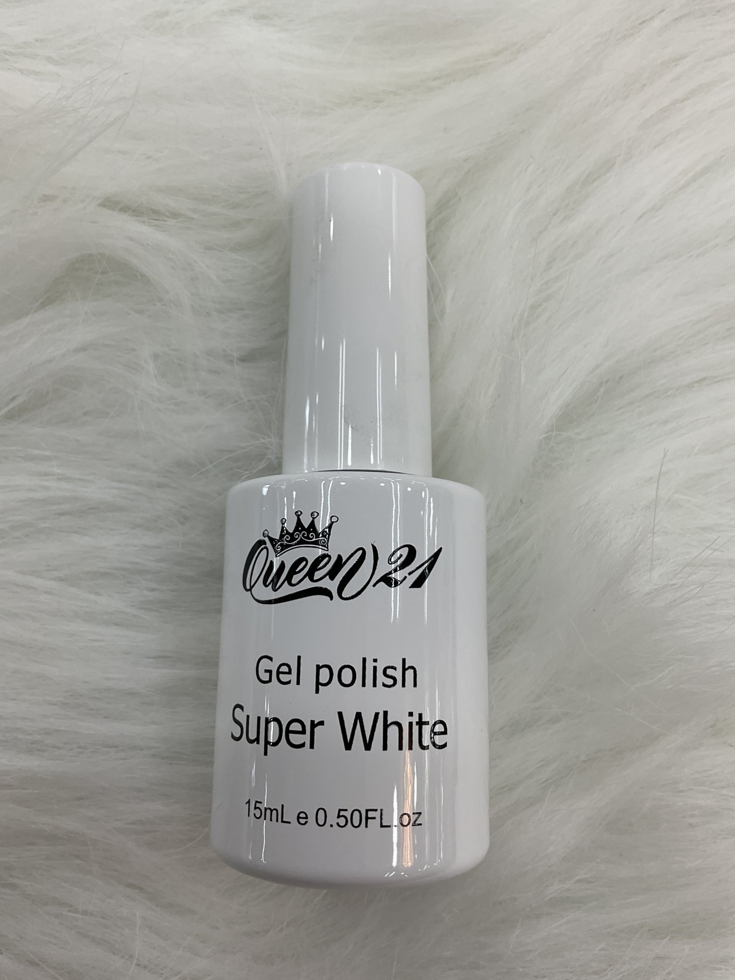 SUPER BLACK /WHITE 15ML (0.5 OZ) QUEEN 21