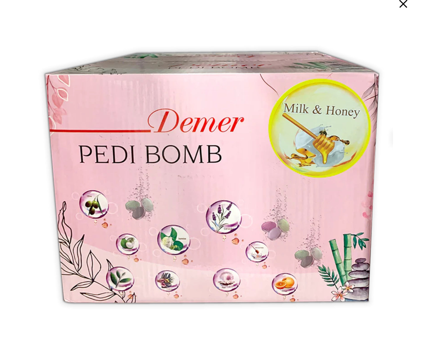 DEMER PEDI BOMB CASE OF 4 BOXES X100 TABLETS