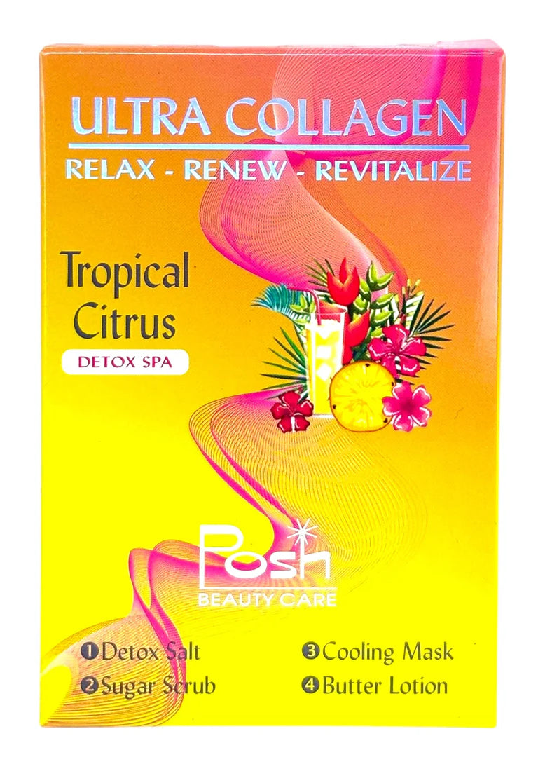 POSH ULTRA COLLAGEN 4IN1 PEDI CASE OF 50 PCS