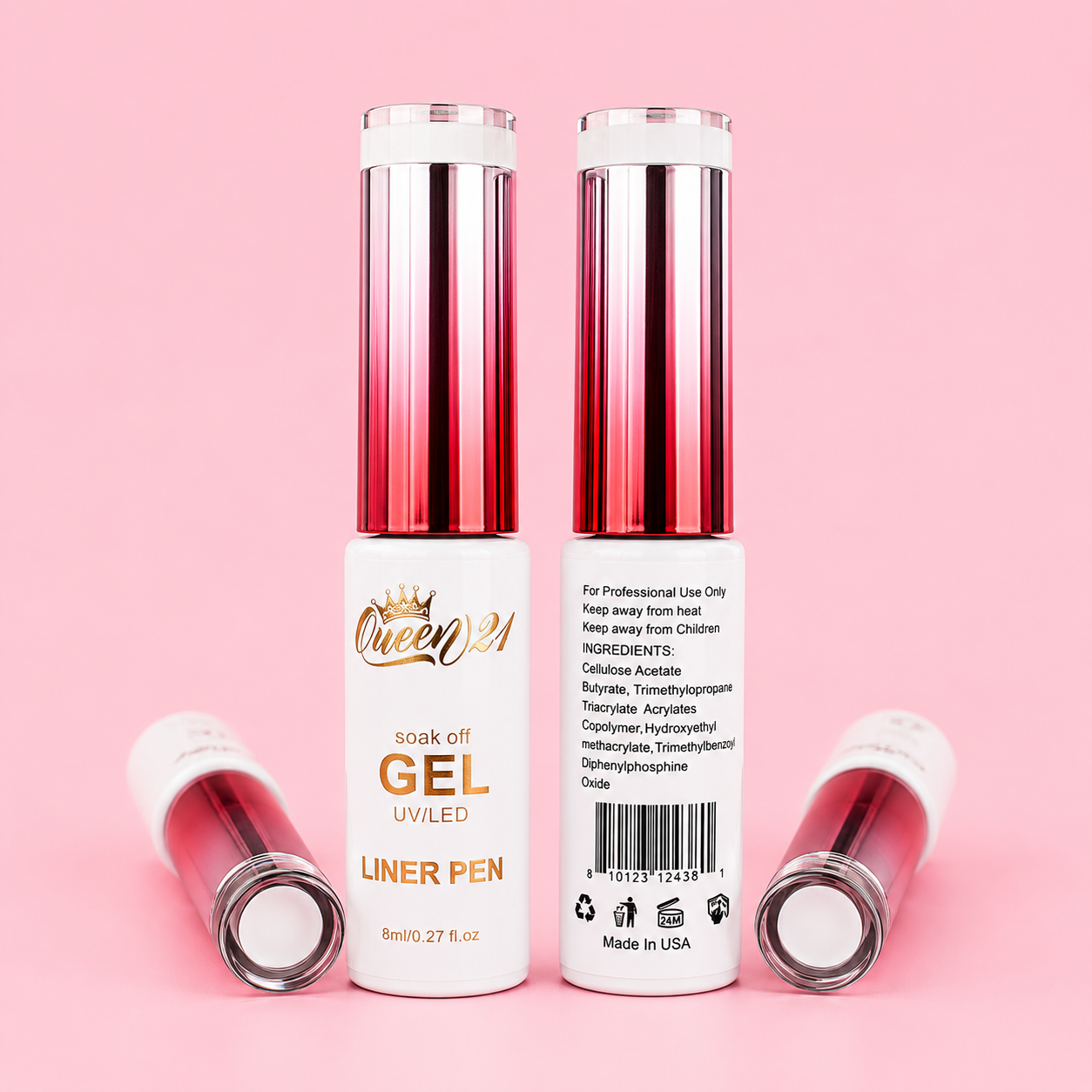 Queen Gel Liner 05 - (WHITE)