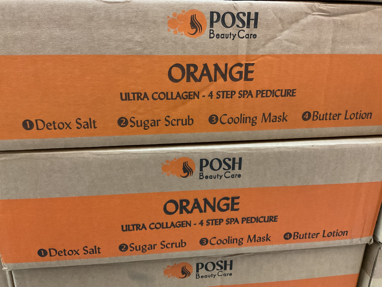 POSH ULTRA COLLAGEN 4IN1 PEDI CASE OF 50 PCS