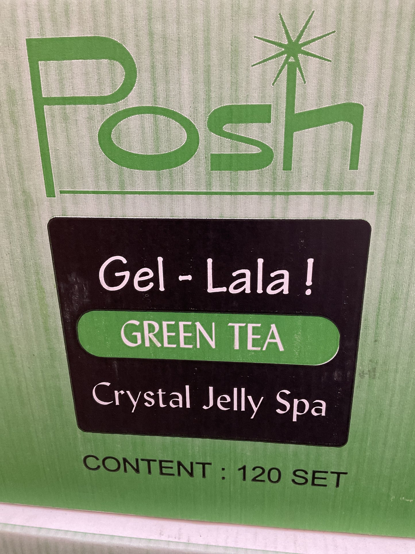 POSH JELLY GEL SPA CASE OF 120 SETS