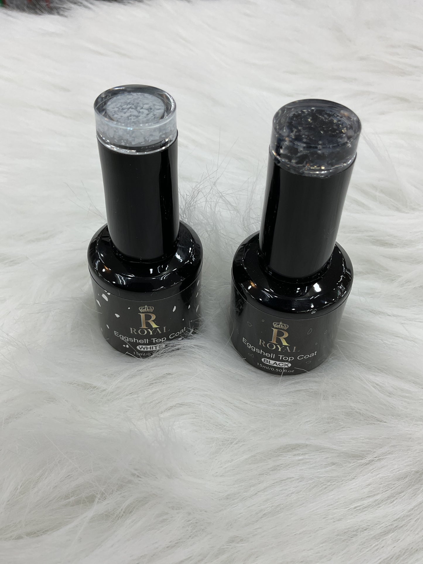 ROYAL EGGSHELL TOP 0.5 OZ BLACK/WHITE