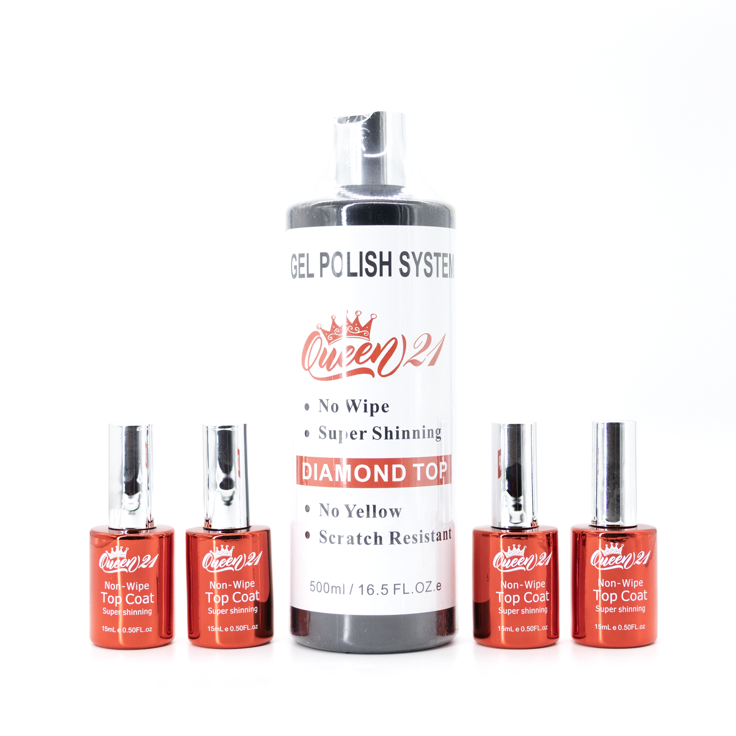 Queen Diamond Top Refill 16oz (Free 4x0.5oz Bottles)