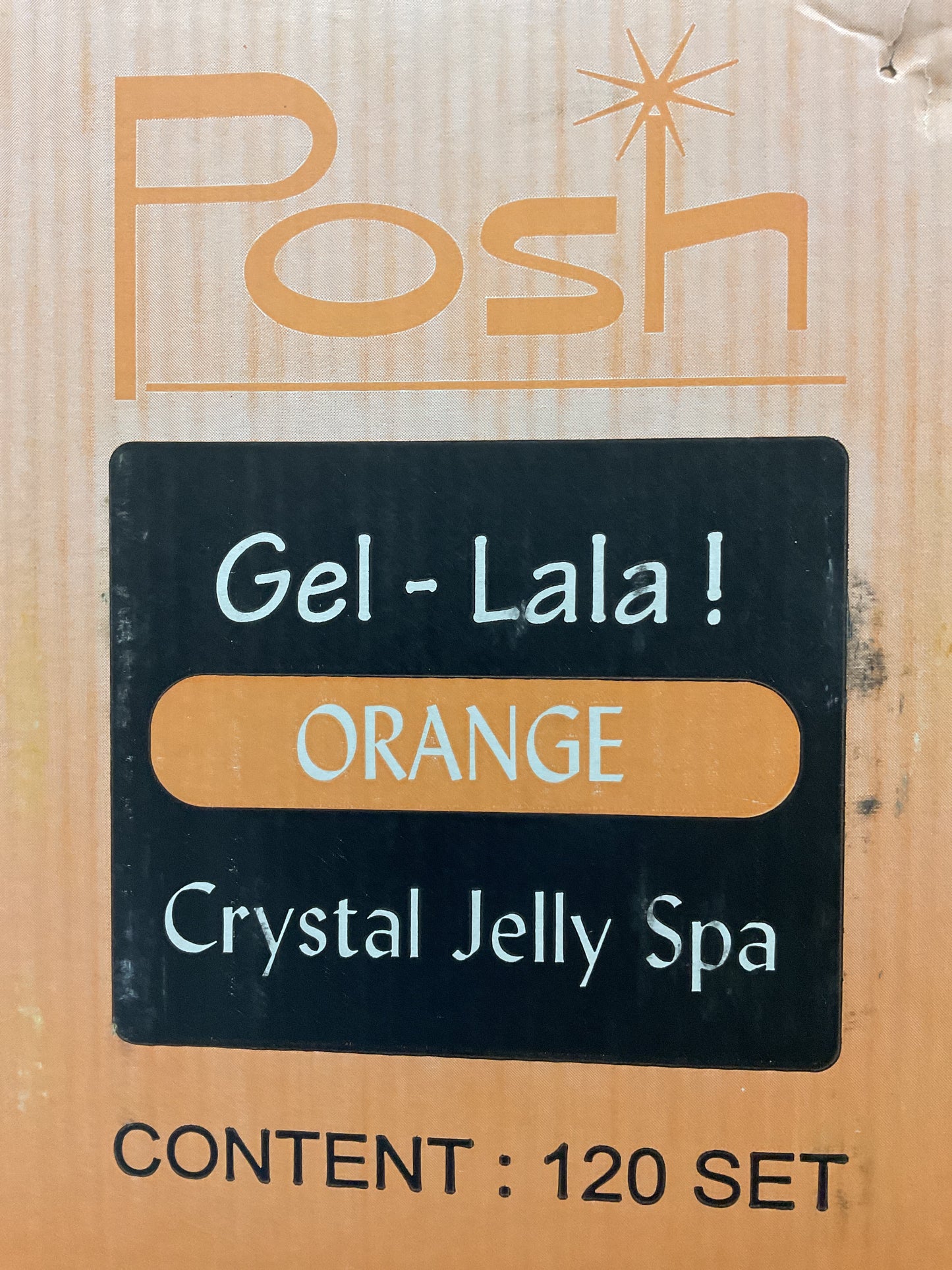 POSH JELLY GEL SPA CASE OF 120 SETS
