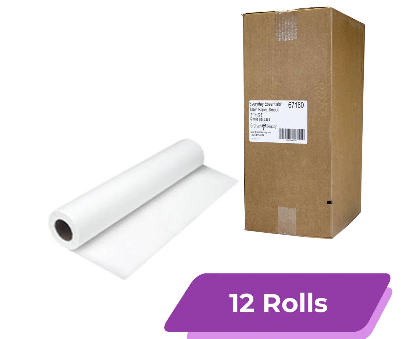 WAXING BED PAPPER (12 ROLLS) (GIAY TRAI GIUONG)