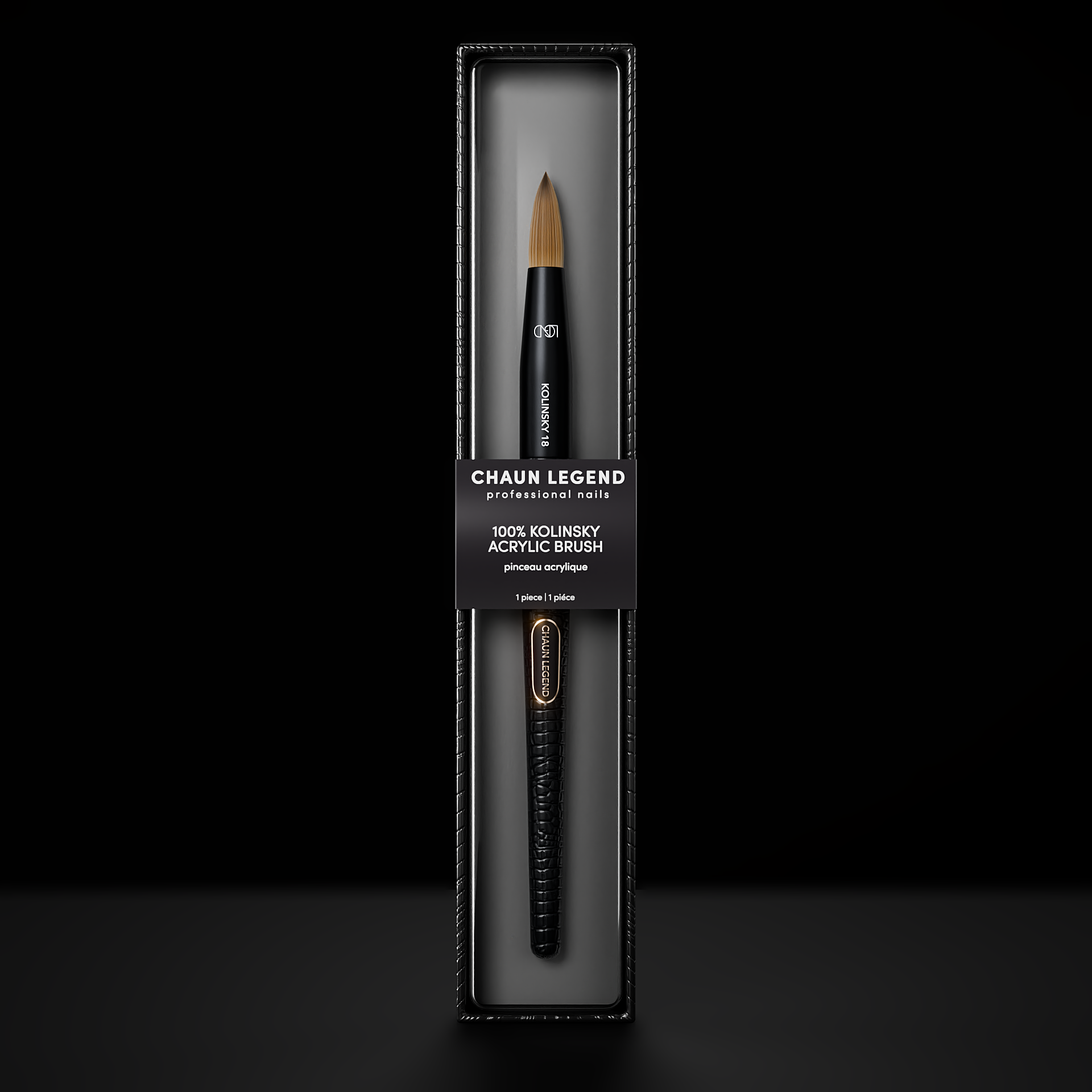 LGND 100% Kolinsky Acrylic Brush #18