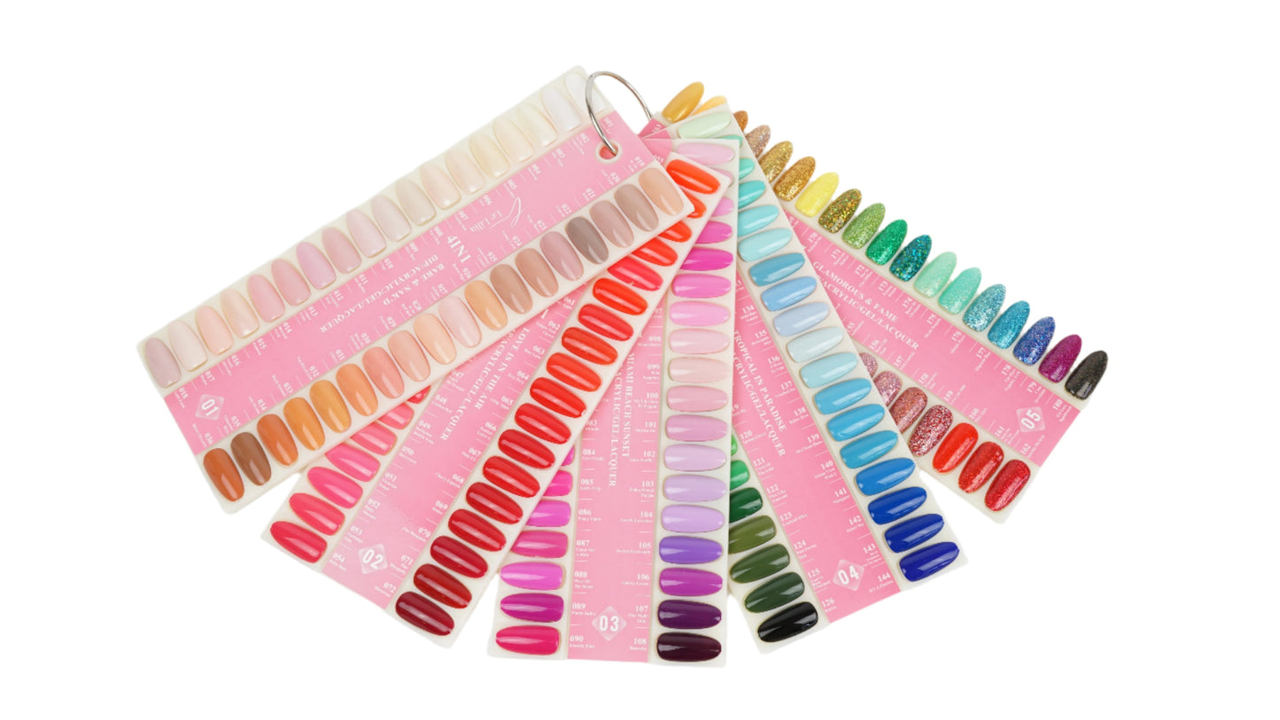 Premade Sample Plate 4-in-1 (180 colors)