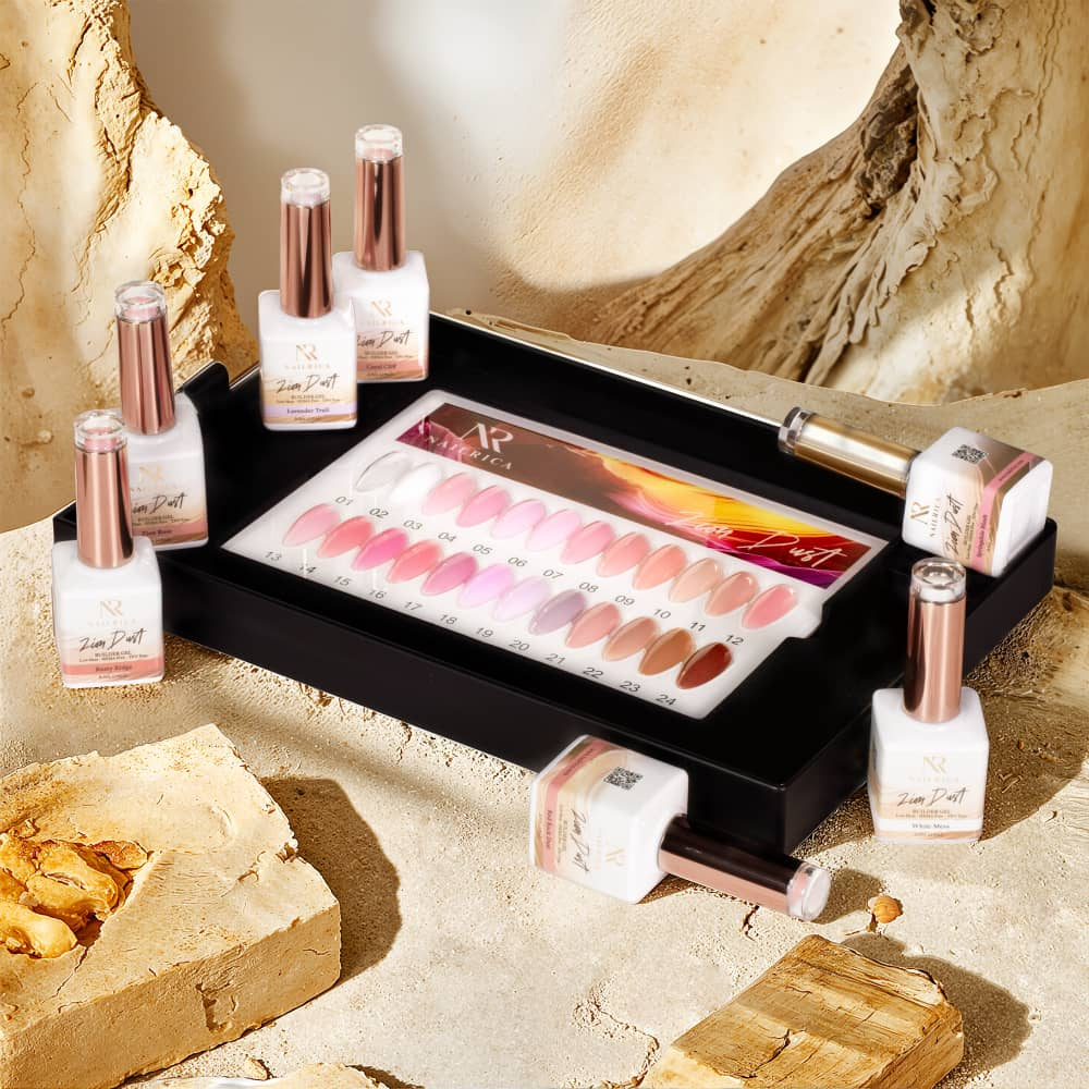 NAILRICA | Builder Gel in Bottle Zion Dust Collection | 24 Colors