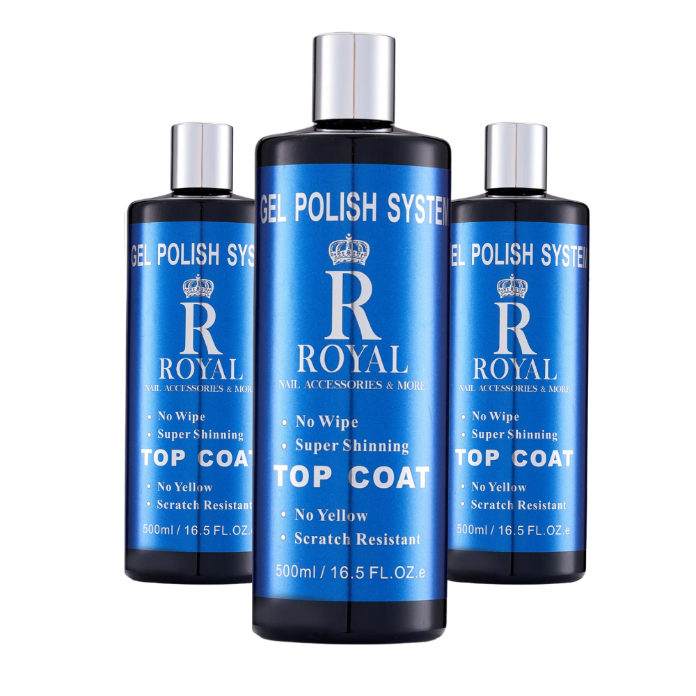 Royal Top Coat Refill 16oz + FREE 18 bottles x 0.5oz