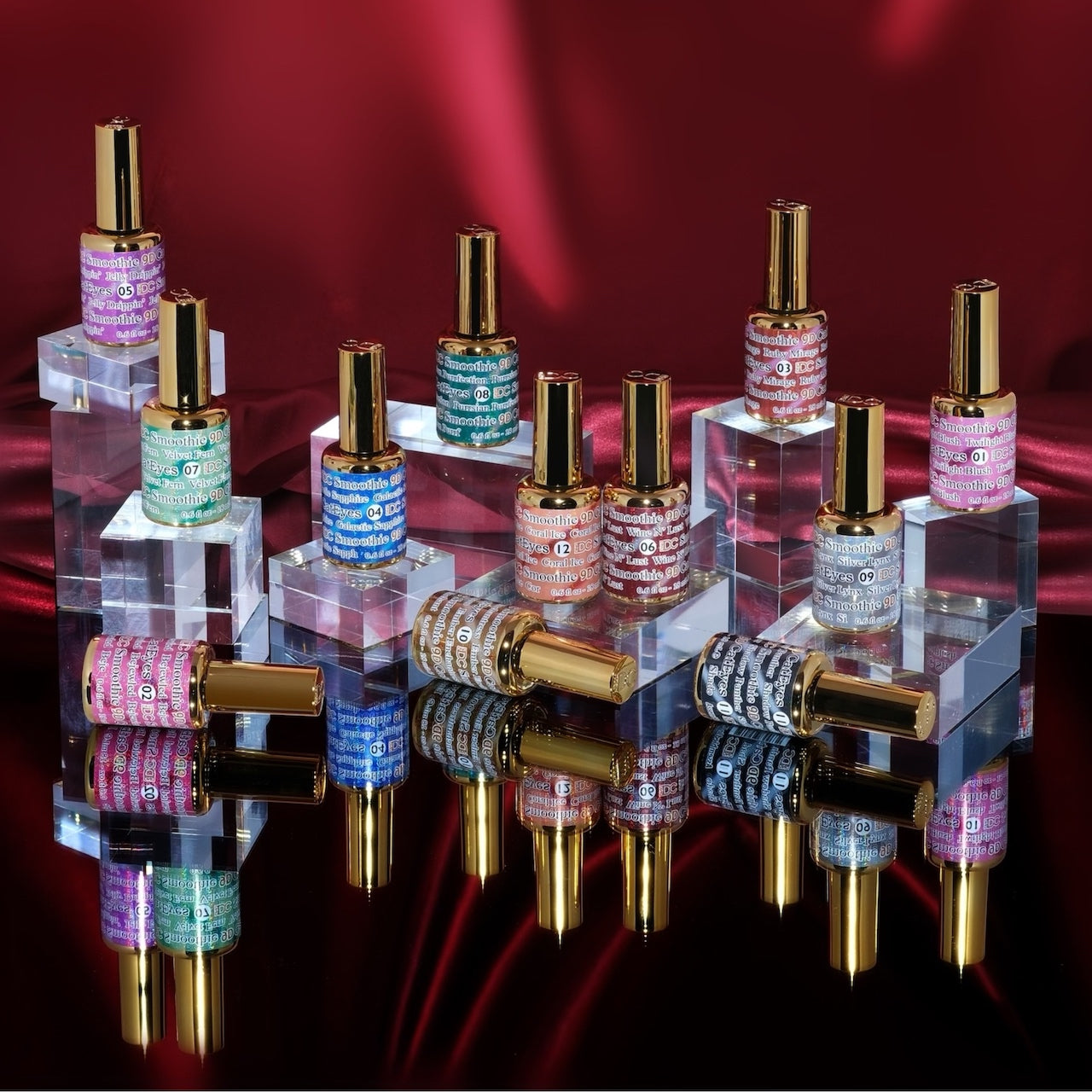 DC Framed Color Chart — 9D Cat Eye Collection