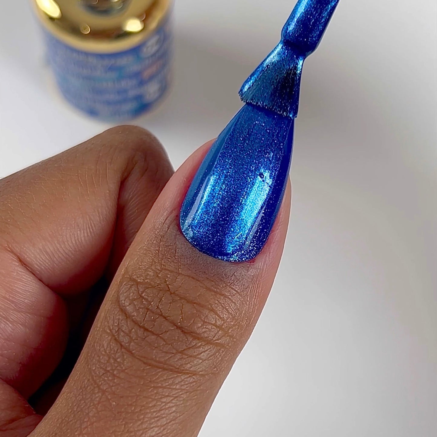 9D Cat Eye Smoothie #04 - Galactic Sapphire