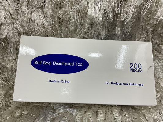 SELF SEAL DISINFECTED TOOL SHORT 1 BOX (200 PCS) BOC DUNG KIEM NHO