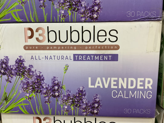 P3 BUBBLE 5IN1 PEDI CASE OF 30 PCS