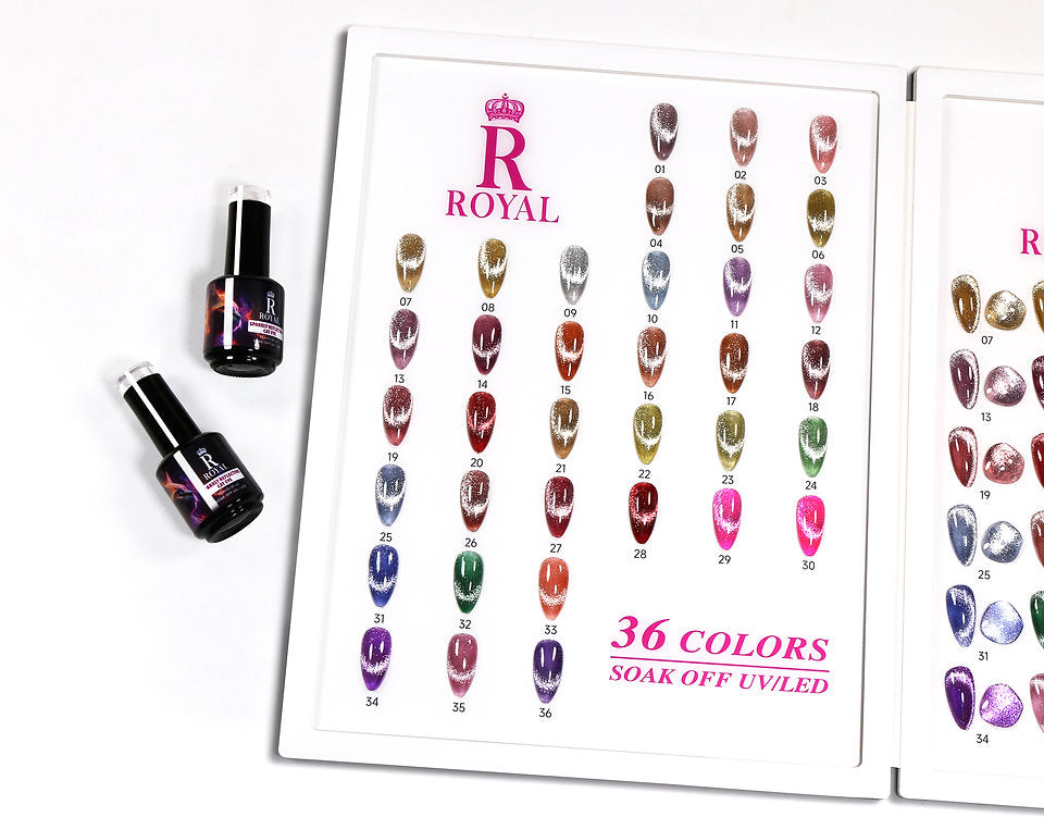 SPARKLY REFLECTIVE CAT EYE COLLECTION | 36 COLORS