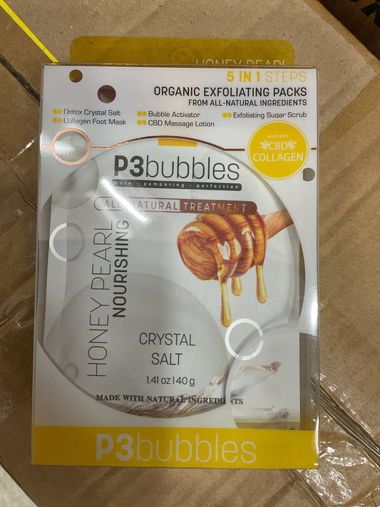 P3 BUBBLE 5IN1 PEDI 1 PCS