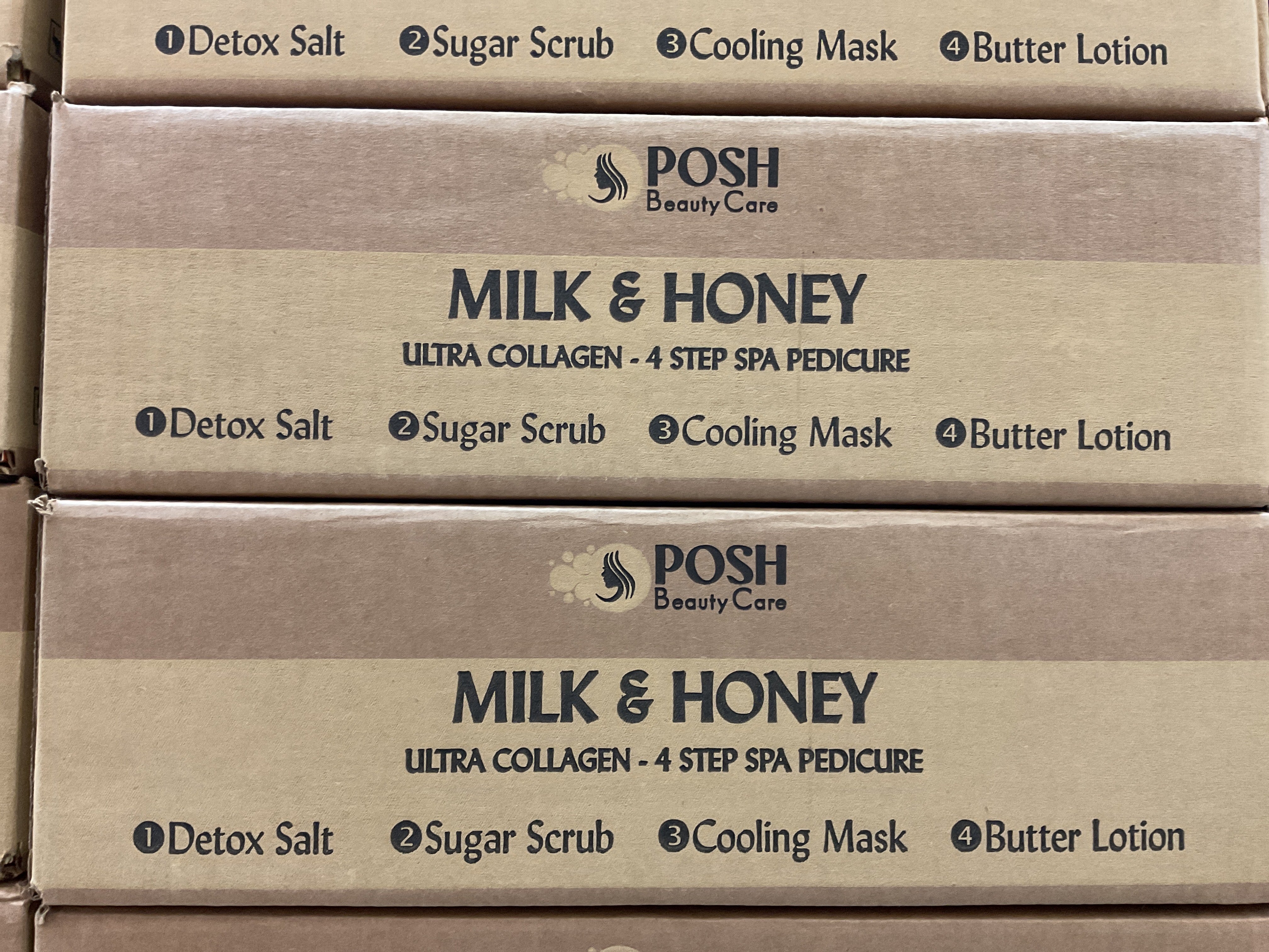POSH ULTRA COLLAGEN 4IN1 PEDI CASE OF 50 PCS