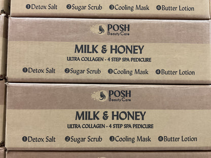 POSH ULTRA COLLAGEN 4IN1 PEDI CASE OF 50 PCS