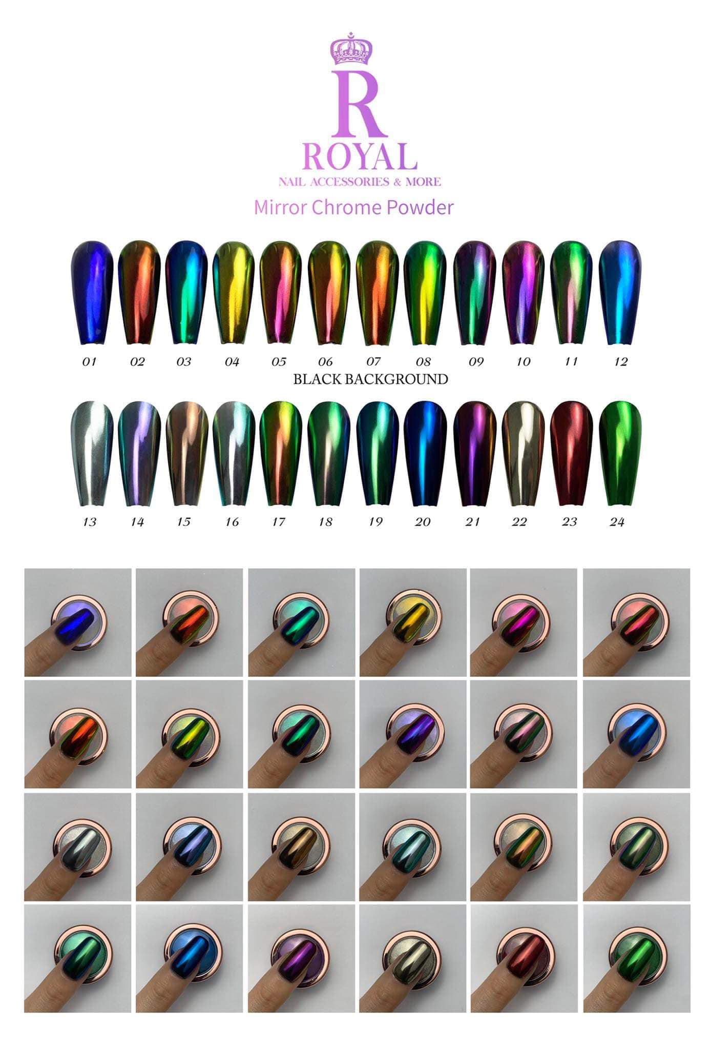 MIRROR CHROME COLLECTION | 24 COLORS