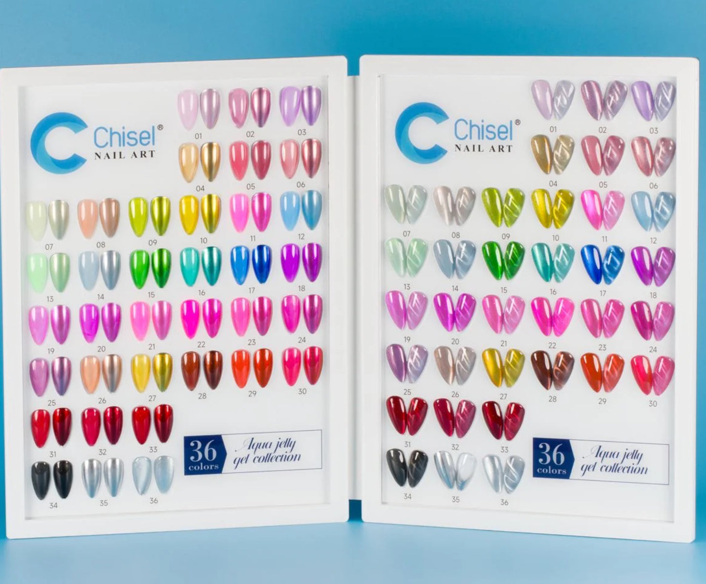 CHISEL AQUA JELLY GEL 36 COLORS