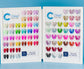 CHISEL AQUA JELLY GEL 36 COLORS