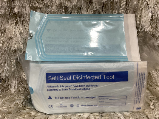SELF SEAL DISINFECTED TOOL SHORT 1 BOX (200 PCS) BOC DUNG KIEM NHO