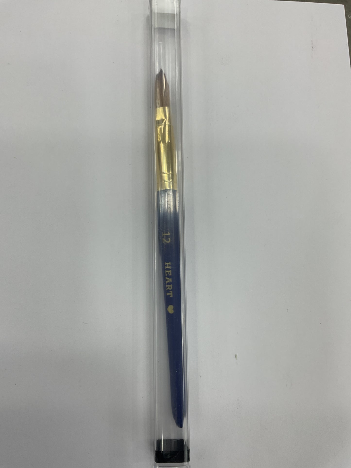 HEART ACRYLIC BRUSH #12