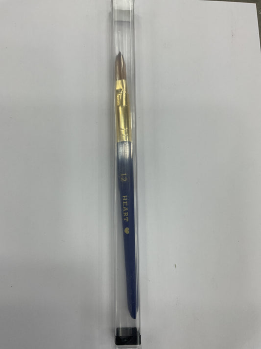 HEART ACRYLIC BRUSH #12