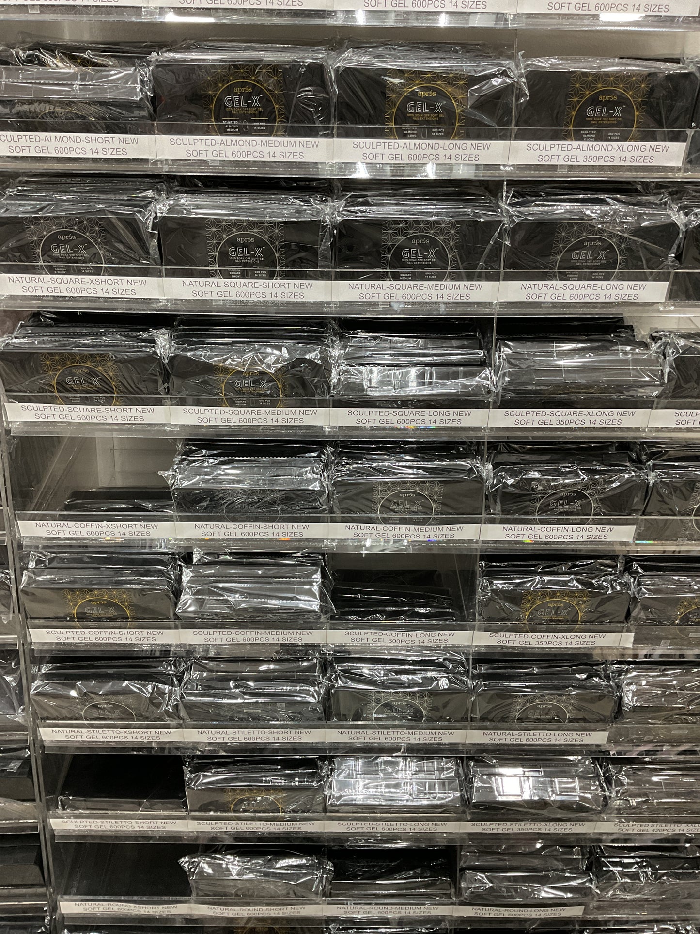 GEL X 600 PCS TIP BOX  APRES