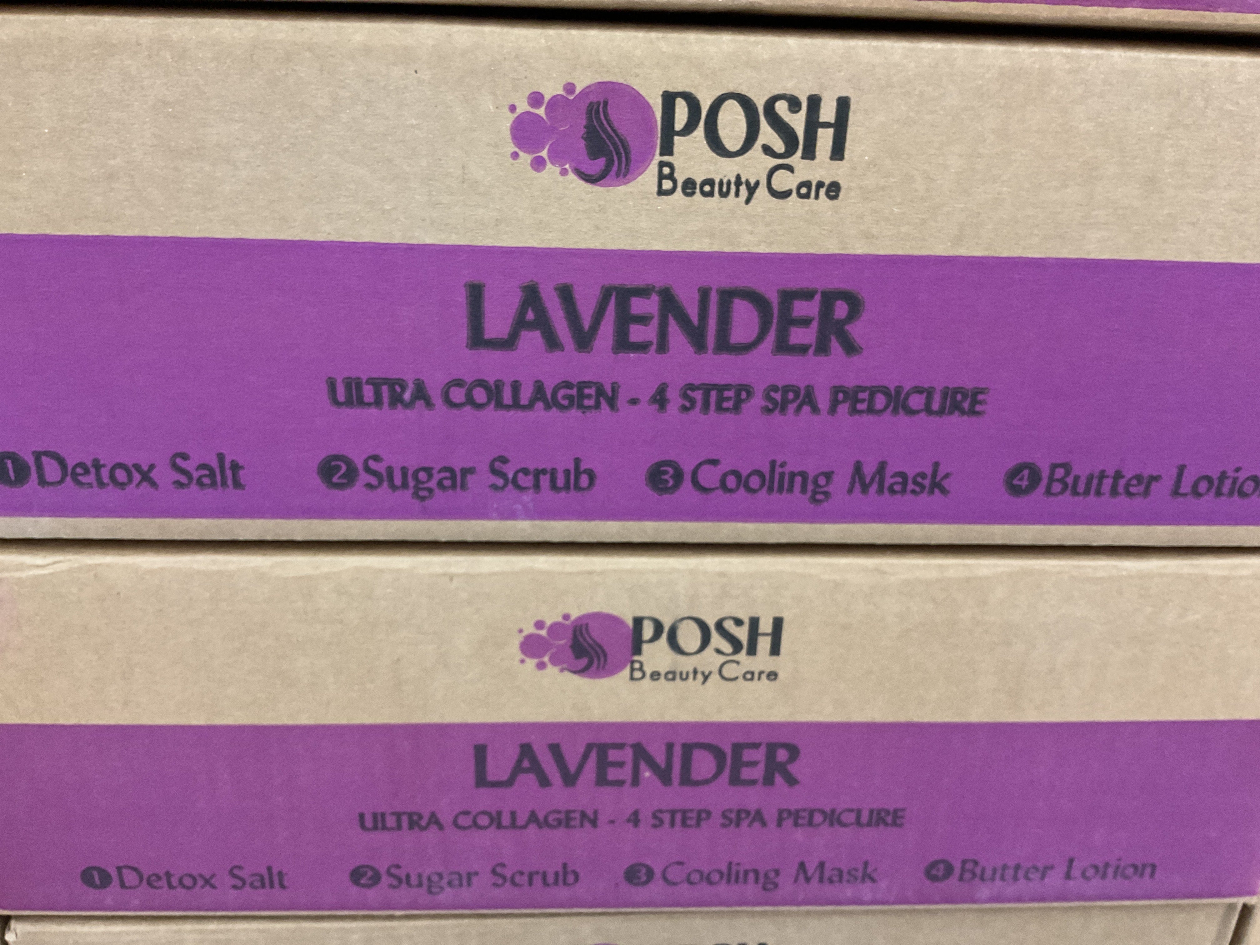 POSH ULTRA COLLAGEN 4IN1 PEDI CASE OF 50 PCS