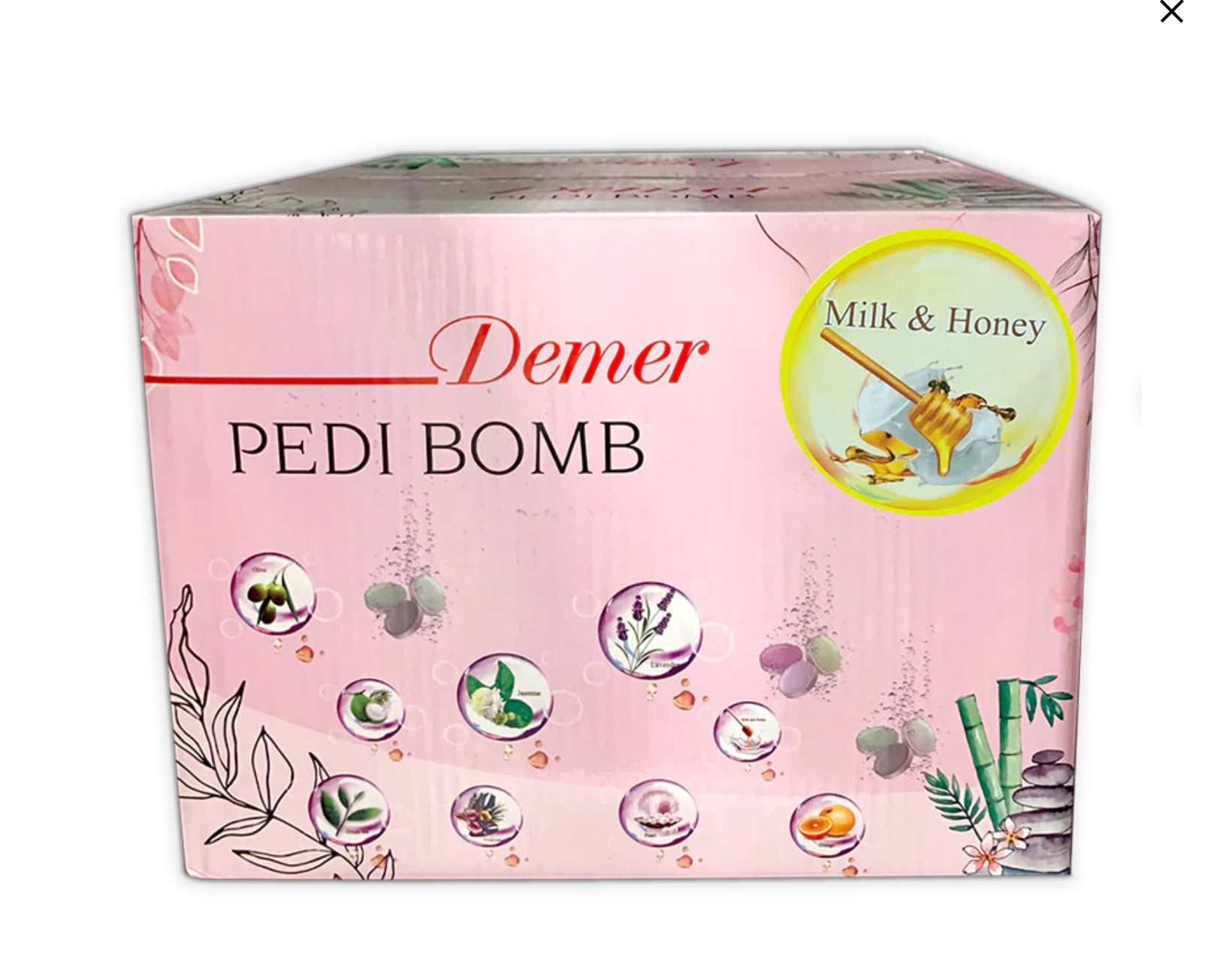 DEMER PEDI BOMB  CASE OF 4 BOXES X100 TABLETS