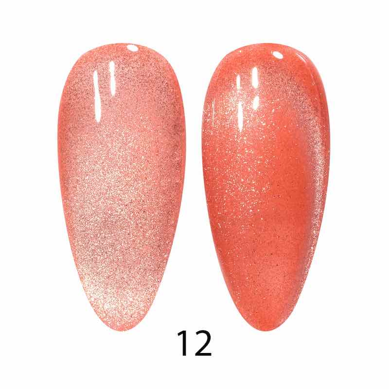 9D Cat Eye Smoothie #12 - Coral Ice