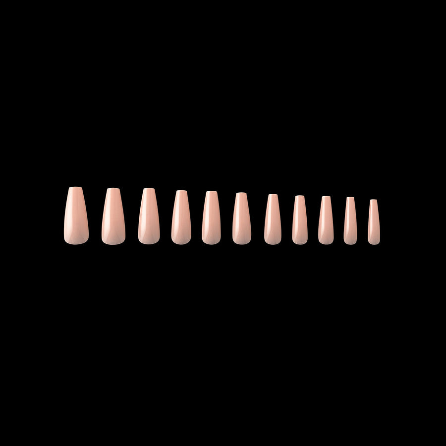 Apres - Neutrals Gel-X Tips - Maisie Sculpted Coffin Long (150 Pcs)