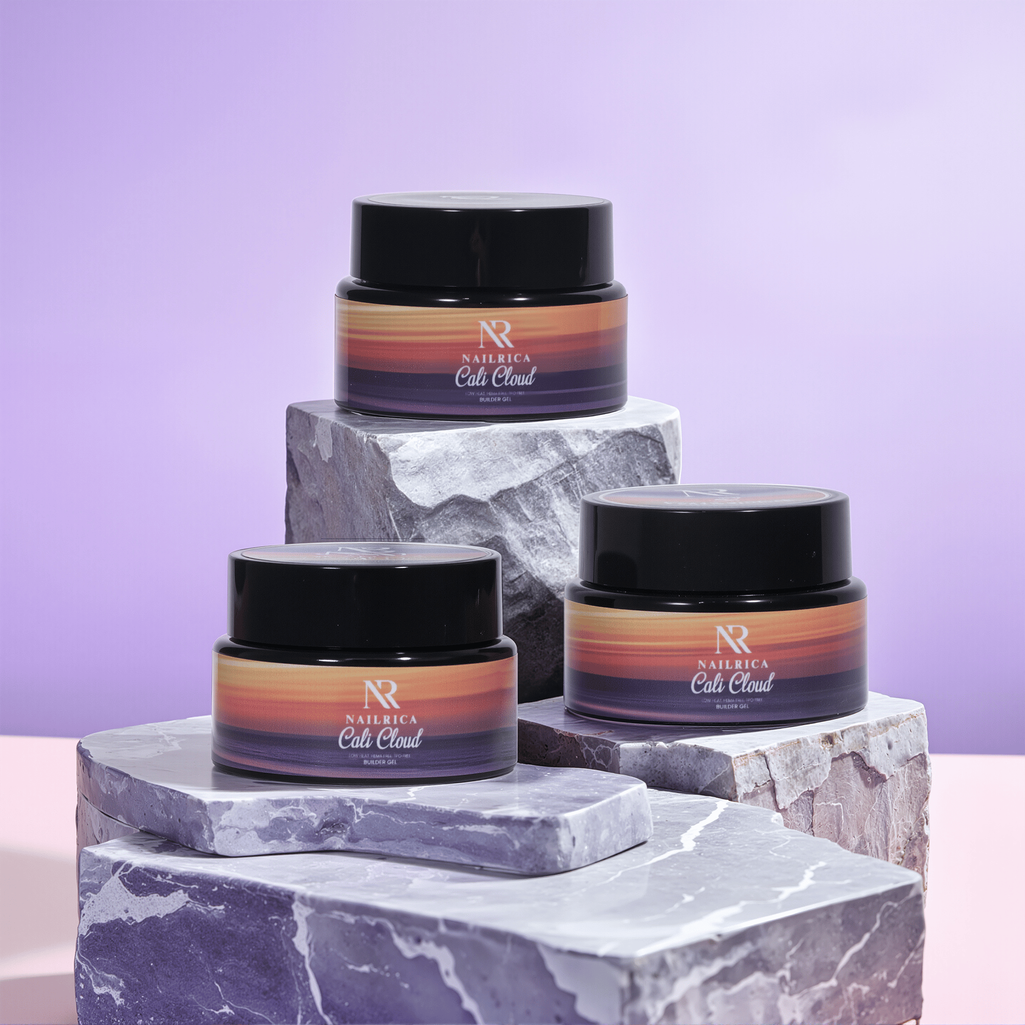 NAILRICA | Builder Gel Cali-Cloud Collection | 12 Colors