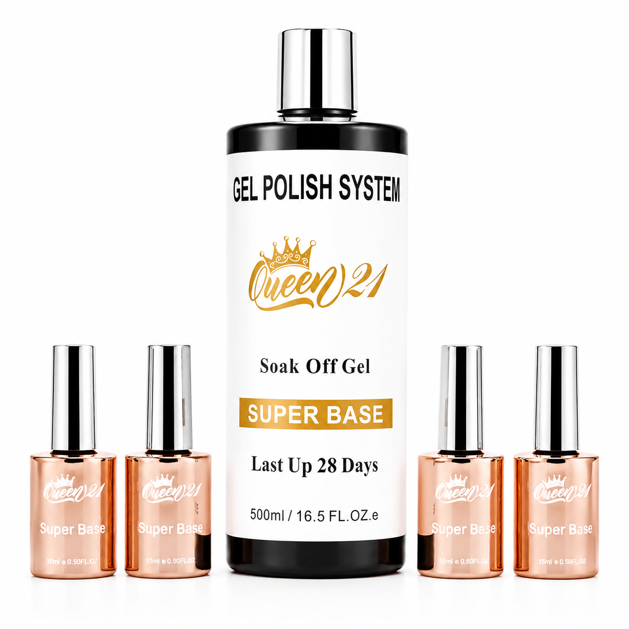 Queen Super Base Refill 16oz (Free 4x0.5oz Bottles)