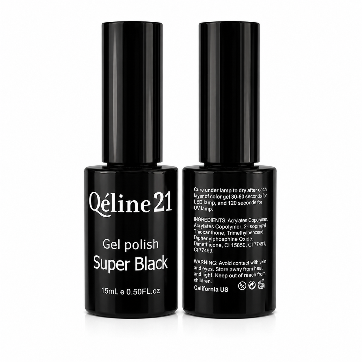 Queen Super Black Gel Polish