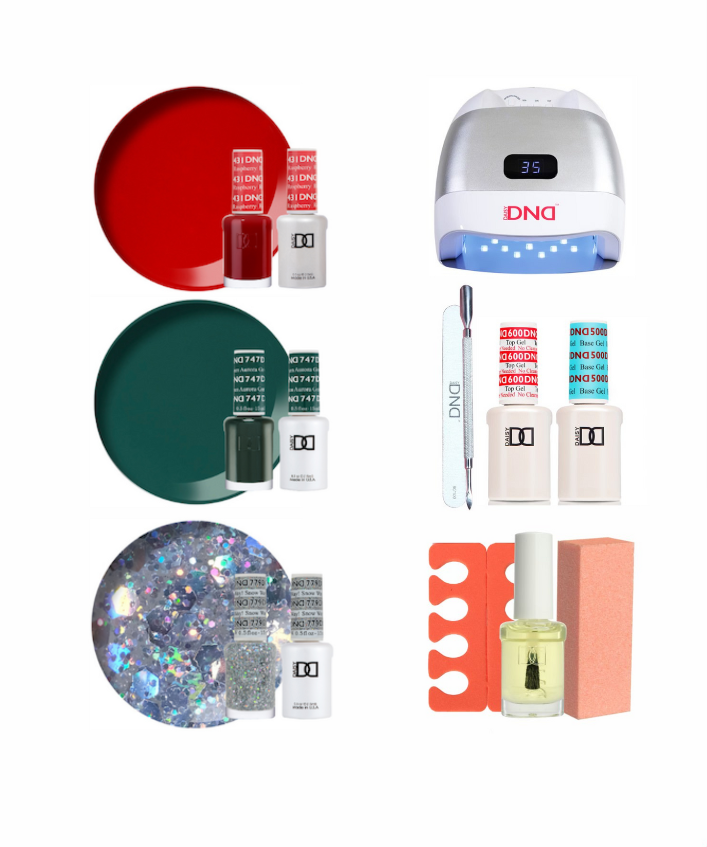 Classy Festivities Gel Polish Starter Kit