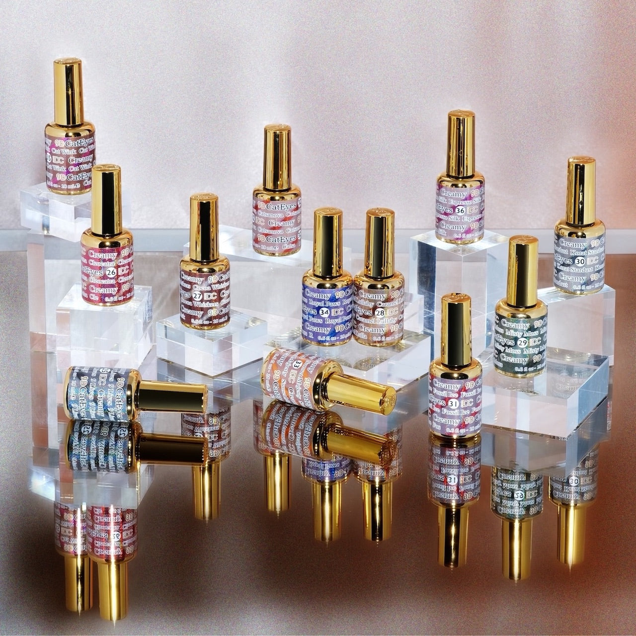 DC Framed Color Chart — 9D Cat Eye Collection