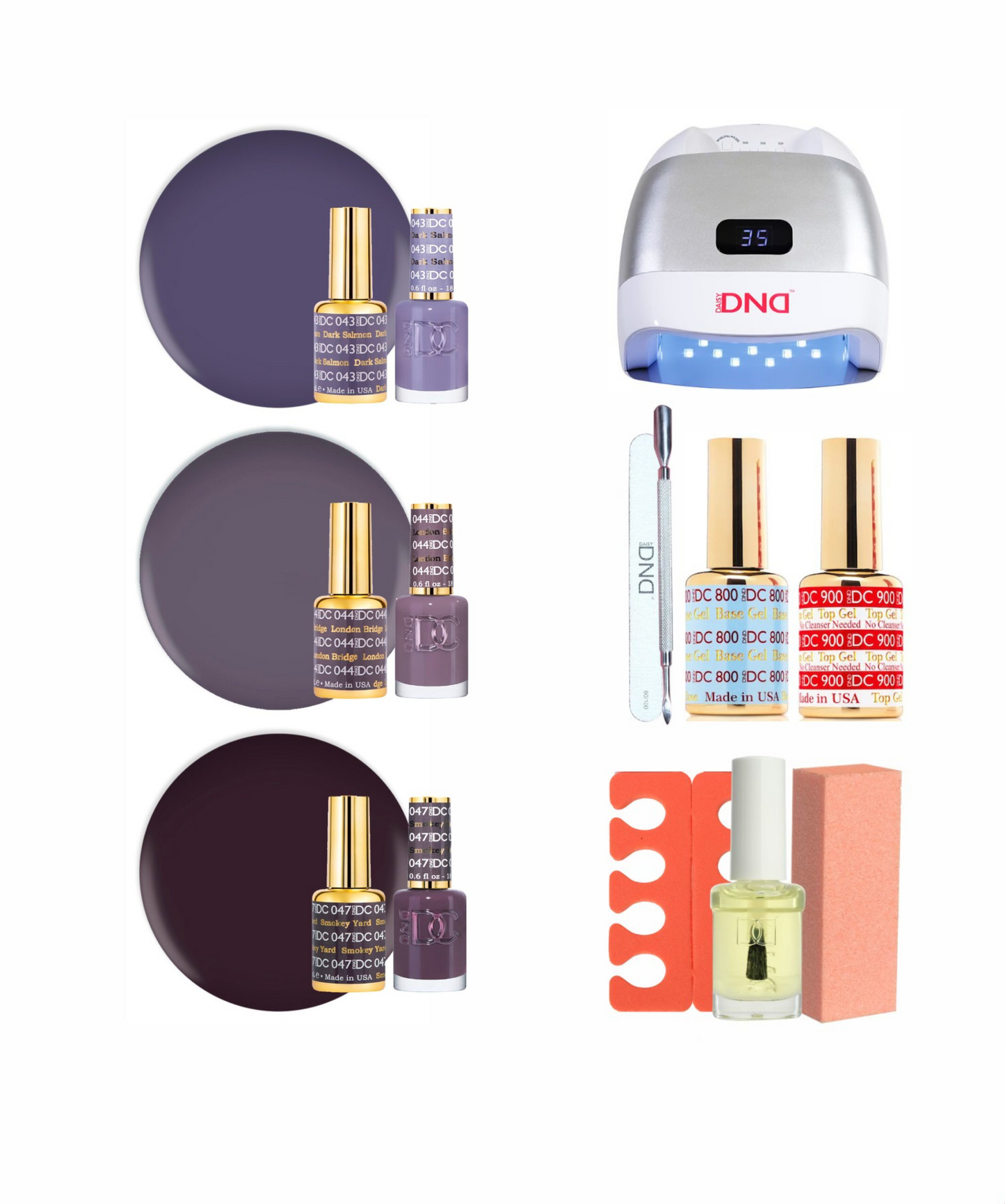 Grey Is The Way Gel Polish Starter Kit