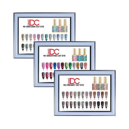 DC Framed Color Chart — 9D Cat Eye Collection