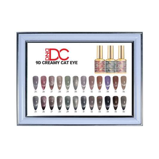 DC Framed Color Chart — 9D Cat Eye Creamy
