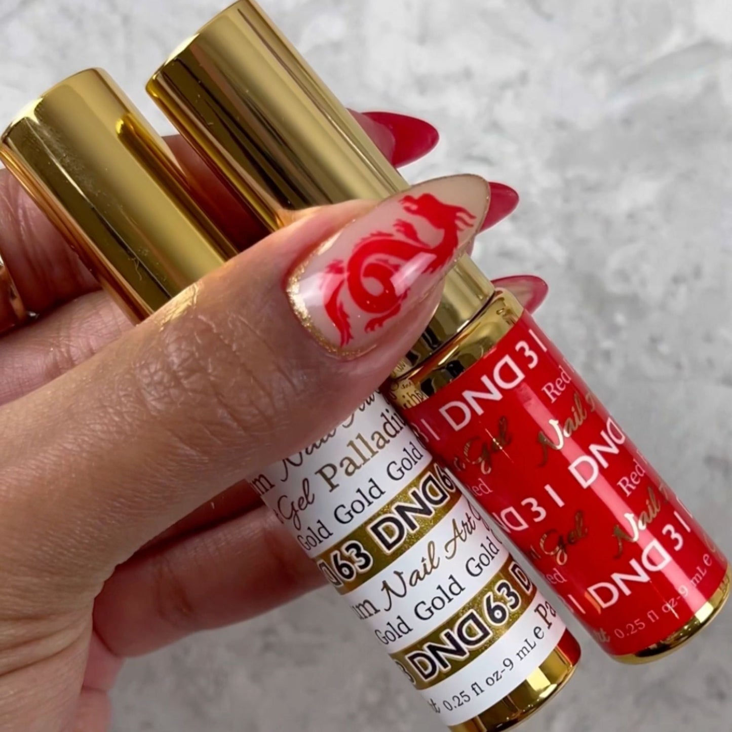 DND63 - Palladium Gold Gel Art Liner